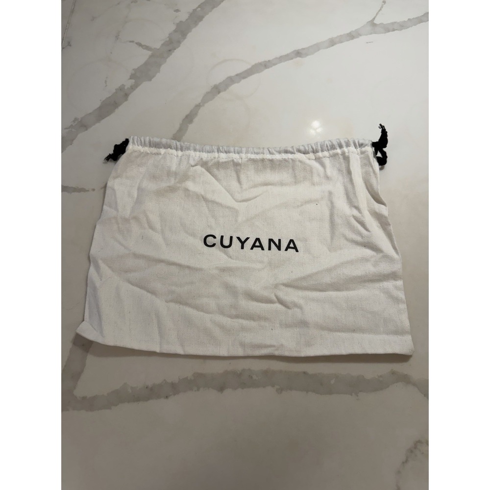 Cuyana Drawstring 11 x 8 Inch Dust Bag White For Wallets Jewelry Small Accessory